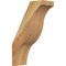 Ekena Millwork 6"W x 14"D x 22"H Funston Rough Sawn Knee Brace, Western Red Cedar BRC06X14X22FST00RWR - alternate 1